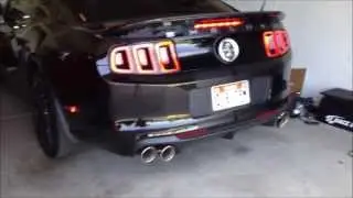2013 SHELBY GT500 Borla Atak Exhaust Sound Clips - Startup, Driving, Overpass