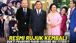 26 TAHUN PISAH KINI BERSATU KEMBALI!? Begini Perjalanan Cinta Presiden Prabowo dan Titiek Soeharto