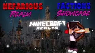 Minecraft Bedrock: (Nefarious Factions) Realm Showcase