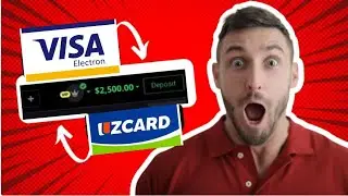 IQ Option Birjaga Visa Kartadan Pul kiritish! Birjada pul ishlash