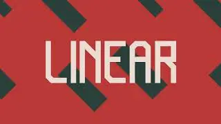 Linear || Created by me. (FREE FONT)