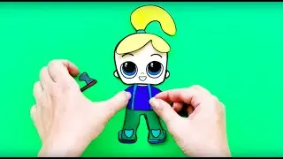 DIY LOL DOLLS Paper Dolls and Cartoons For Kids 💕 Superhero Babies