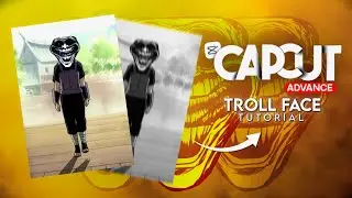 CAPCUT || Troll Face Advance edit - Tutorial #trollface
