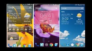 How to Display Dual Weather Widget on Android Phone