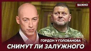 Гордон: Ругать президента и главкома во время войны могут только агенты России и идиоты