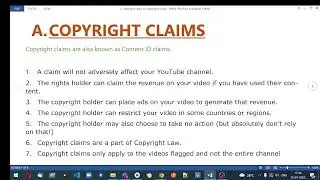 Copyright Claim vs Copyright Strike full explain difference