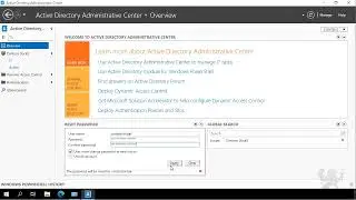 Managing AD DS Objects with Active Directory Administrative Center