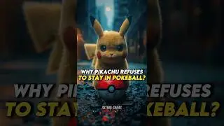 Why Pikachu Refuses To Stay In His Pokeball?