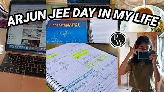Day In My Life Arjuna JEE Class 11 Study Vlog PCM | Nehal Baid ft. Dhokla & Puchka