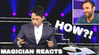 MAGICIAN REACTING TO PATRICK KUN | The Invisible Palm Act