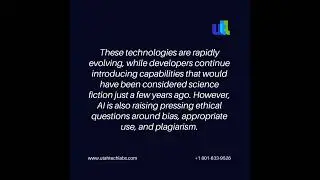 The AI Revolution: from Engineering to Online Education | Utah Tech Labs