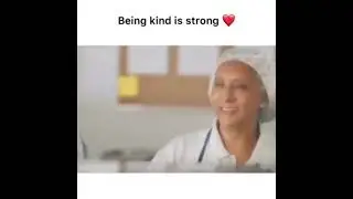 Being kind is strong