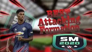 BEST ATTACKING TACTICS | MOST SHOTS ON TARGET | SOCCER MANAGER 20