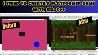 I Tried to create a Platformer Game with SDL2 C++