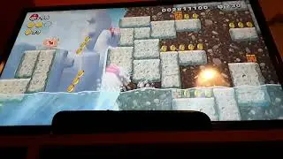 New super Mario bros U parte 11 La Miniera di caramella