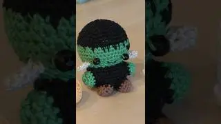 I tried crochet amigurumi for the first time.. 