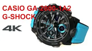 Casio GA-2000-1A2 G-Shock Carbon Core Guard Digi-Analog Watch