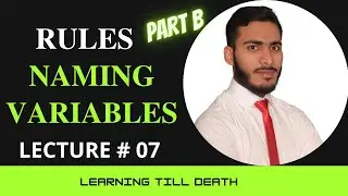 Rules for Naming Variables || Variables Rules in C/C++ || Variables Names in C/C++