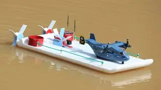 How to make a Boat - RC Paddle Boat