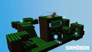 The Sandbox Game Maker Alpha - 3D Running Map Game Timelapse (Made by Joon)