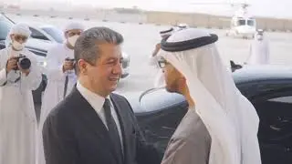 شخصيات عراقية حكومية وسياسية تشارك بمجلس عزاء الشيخ خليفة بن زايد ال نهيان في الامارات