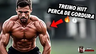 TREINO HIIT DERRETER GORDURA 🔥
