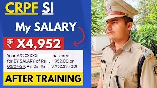CRPF SI Salary After Training | CRPF SI | SSC CPO #cpo  #ssc  #crpf