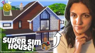 Building a house for my SUPER SIM Challenge!🥇 The Sims 4