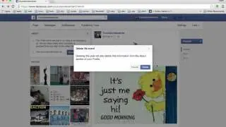 How do I delete a milestone to my Facebook Page?