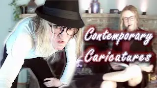 Contemporary Caricatures - Tim Tech-Head
