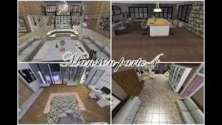 Los sims 4 construcción: Mansion familiar parte 4 (speed build)