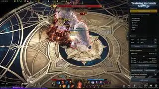 [Lost Ark] eso wardancer floor (1sp) vs. ceiling (4sp entropy) parse