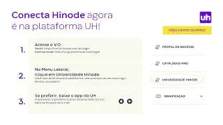 CONECTA 01/04 - HOJE ÀS 10h NA UH