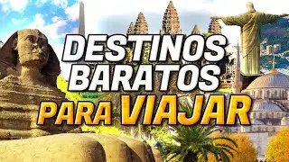 Países BARATOS para VIAJAR ⭐️ TOP 20 DESTINOS BARATOS