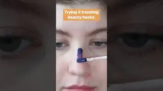 We tried out latest trending beauty trends to see if they’re worth the trouble. #beautyhack #makeup