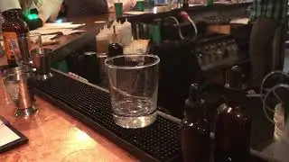 Mixing an Old Fashioned @greendoordistilling