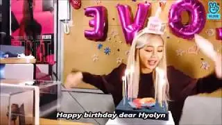Hyolyn's Birthday Feast Mukbang! + chitchat [Eng]