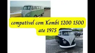 Kit C/ 12 Canos + 2 Conexões + 4 Flexiveis Freio Kombi Corujinha 1200 1500