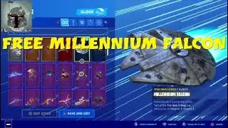 New *FREE* Millennium Falcon Glider & Jedi Training Emote