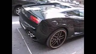 Marko Marins  Lamborghini Gallardo LP550-2 Valentino Balboni anderson  accelerating in Frankfurt