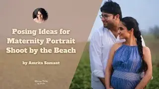 Posing Ideas for Maternity Portrait Session by the beach | Mommy Shots by Amrita