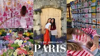 STUDY ABROAD COLLEGE WEEK IN MY LIFE | getting into a routine, shopping, and exploring paris