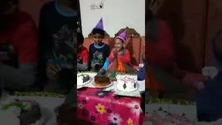 Arisha is so happy on her 4th birthday party..