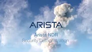 Arista NDR in 3 minutes