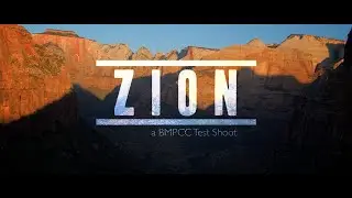 Zion (A BMPCC RAW Test Shoot)