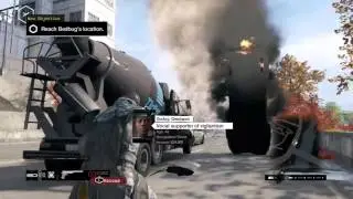 WATCH_DOGS™ - Balancing Exploded Car