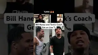 Devin Haneys father PRESSSES Gervonta Davis’s COACH Calvin 😳🔥
