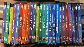 My Disney/Pixar Movie Collection (January 2022)