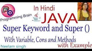 Super Keyword in Java: 1. Use of super Keyword with Variables, Methods and Constructors With Example
