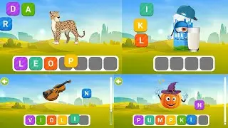 #3 Kids Spelling learning video | Kindergarten vocabularies videos | Abuzz